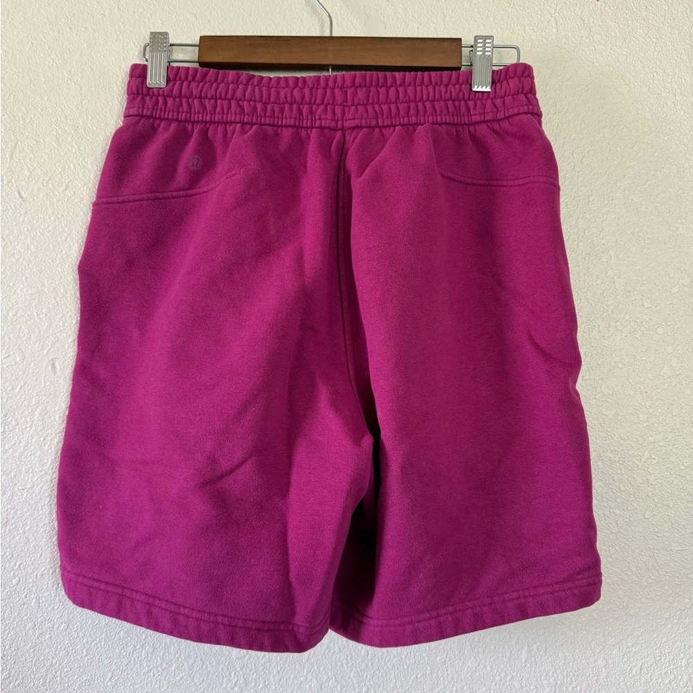 LULULEMON loungeful high rise short 7” inseam in color Magenta Purple - Picture 2 of 4